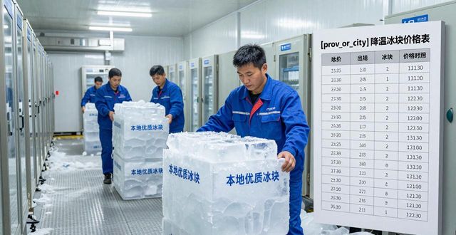 昌平降温冰块多少钱一吨?本地制冰厂报价来了